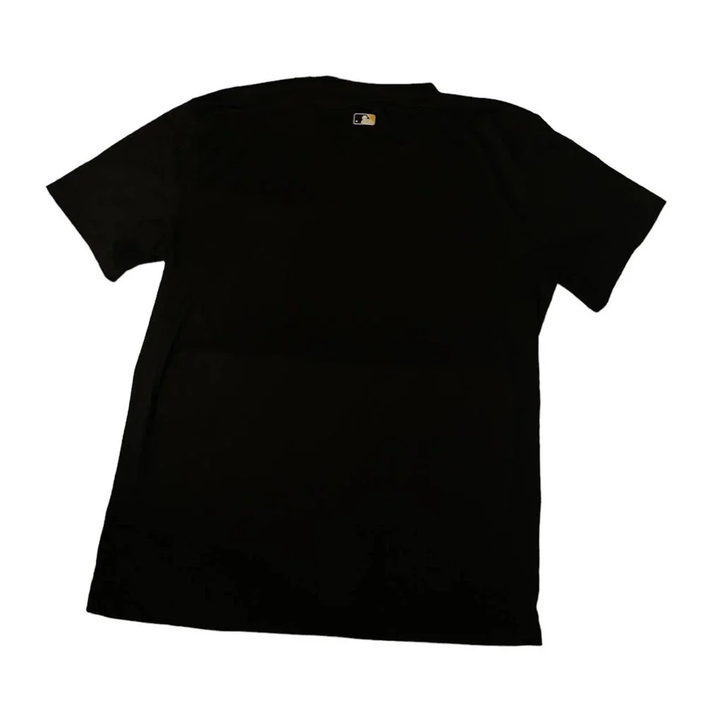 Nike Mens T-Shirt Authentic Apparel Pirates Graphic Dri Fit Size L Athletic Cut‎